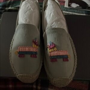 Soludos Espadrilles with Colorful Embroidery